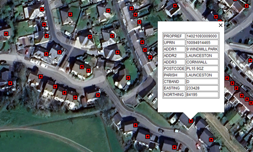 UK Council Tax address lists
